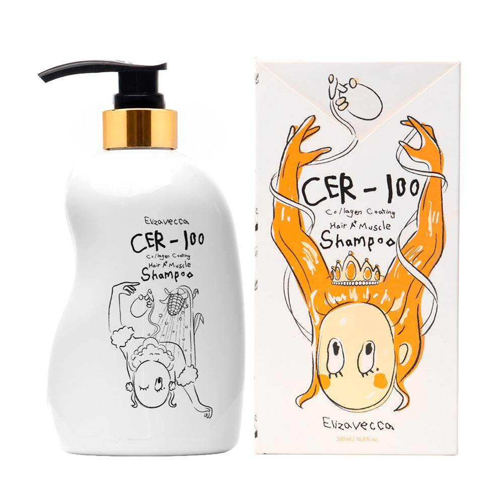 Elizavecca - CER-100 Collagen Coating Hair Muscle Shampoo 500ml/16.9 fl.oz